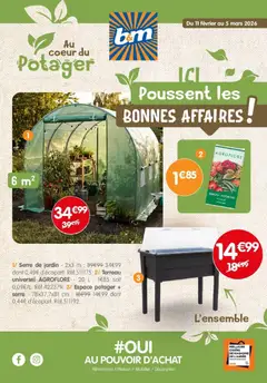 Prévisualisation de Catalogue Potager du magasin B&M formulaire valide 11/02/2026