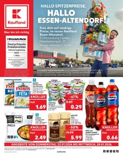 Vorschau von dem Prospekt des Geschäftes Kaufland, gültig ab dem 22.01.2026