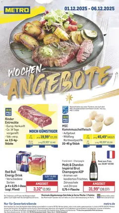 Vorschau von dem Prospekt des Geschäftes Metro, gültig ab dem 01.12.2025
