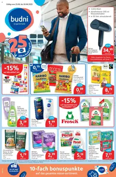 Vorschau von dem Prospekt des Geschäftes Budni, gültig ab dem 25.08.2025