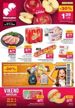 Predogled kataloga iz trgovine Mercator veljaven od 21.08.2025