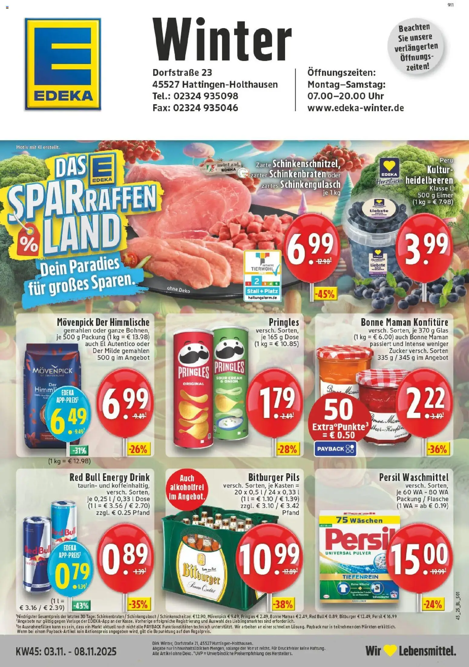 Vorschau von dem Prospekt des Geschäftes Edeka, gültig ab dem 02.11.2025