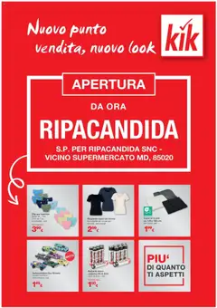 Anteprima dell'opuscolo KiK volantino fino al 07.09.2025 dal negozio KiK valido da 03/09/2025