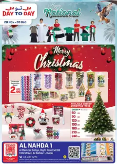 Preview of the catalogue Merry Christmas of store Day to Day valid from 28 Nov, 2025