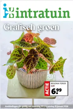 Voorbeeld van Folder van winkel Intratuin geldig vanaf 19-01-2026