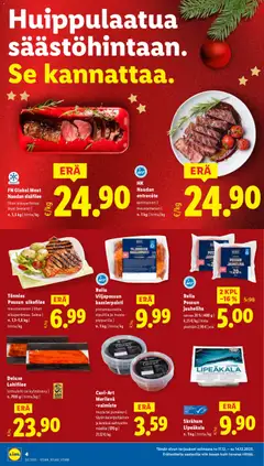 Kaupan Lidl Tarjoukset esikatselu, voimassa 11/12/2025 | Sivu: 4