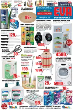 Náhled nabídky: Eva supermarket Leták platný od 20.08.2025