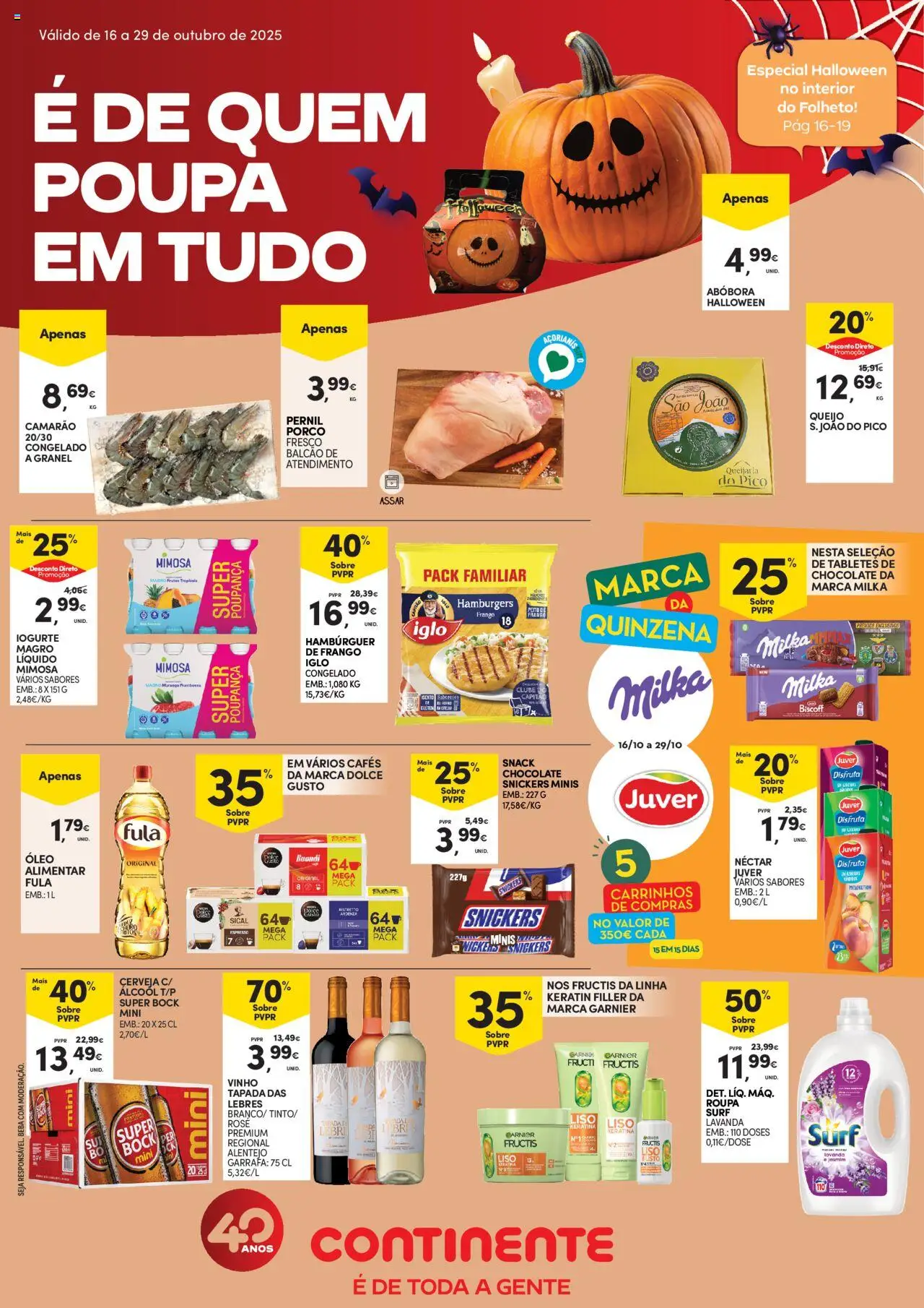 Continente Folheto de 16/10/2025 - catálogo esta semana - página 1