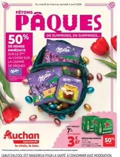 Prévisualisation de Auchan Folder / Publicité du magasin Auchan formulaire valide 24/03/2026