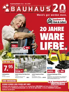Vorschau des Merkblatts Bauhaus aktionen vom Shop Bauhaus gültig von 23.03.2026 bis 26.04.2026