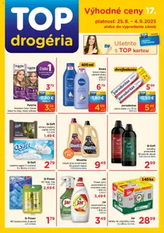 Náhľad TOP Drogéria letáku platného od 25.08.2025