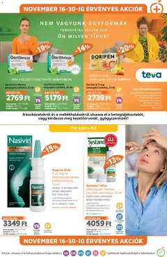Alma Gyógyszertárak - Akciós újság Alma Gyógyszertárak megtekintése, amely érvényes 2025.12.01.-től | Oldal: 17
