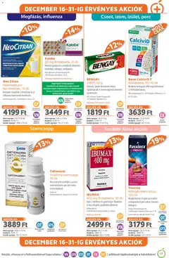 Alma Gyógyszertárak - Akciós újság Alma Gyógyszertárak megtekintése, amely érvényes 2025.12.01.-től | Oldal: 17
