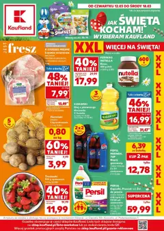 Pogląd gazetki "Kaufland gazetka" ze sklepu Kaufland ważnej od 12.03.2026