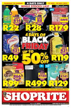 Preview of Shoprite flyer valid from 27/11/2025