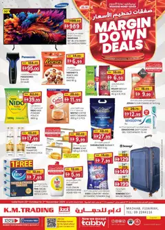 Preview of the catalogue Margin Down Deals - Fujairah of store KM Trading valid from 23 Oct, 2025