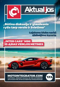 Inter Cars parduotuvės leidinio Leidinys galiojančio nuo 2025.07.01 peržiūra