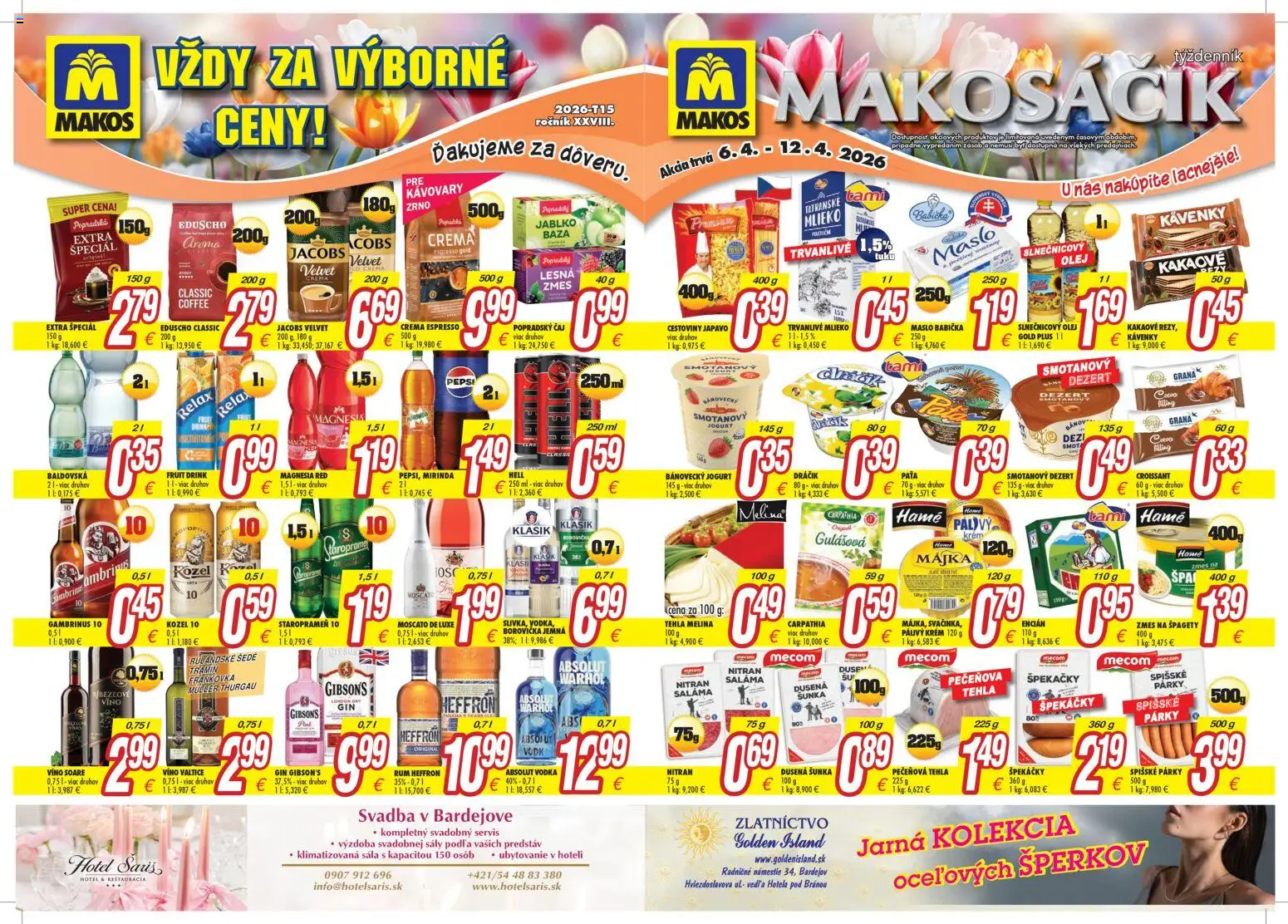 Náhľad Makos letáku platného od 06.04.2026