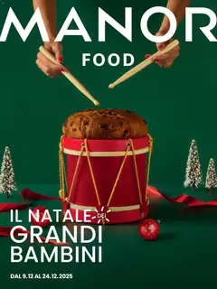 Vorschau des Merkblatts Aktionen Il Natale dei Grandi Bambini vom Shop Manor gültig von 09.12.2025 bis 24.12.2025