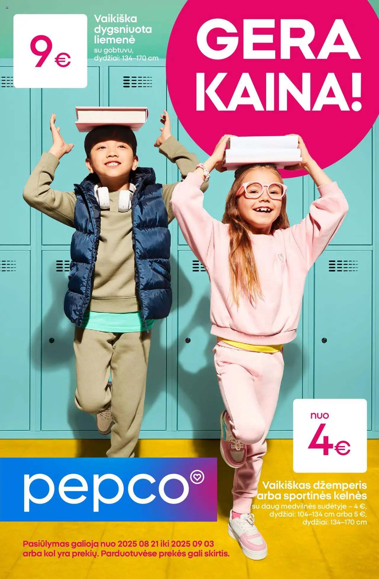 Pepco leidinys galioja nuo 2025.08.21 – puslapio numeris 1