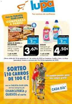 Vista previa del folleto de la tienda Lupa Supermercados válido desde el 18/09/2025 