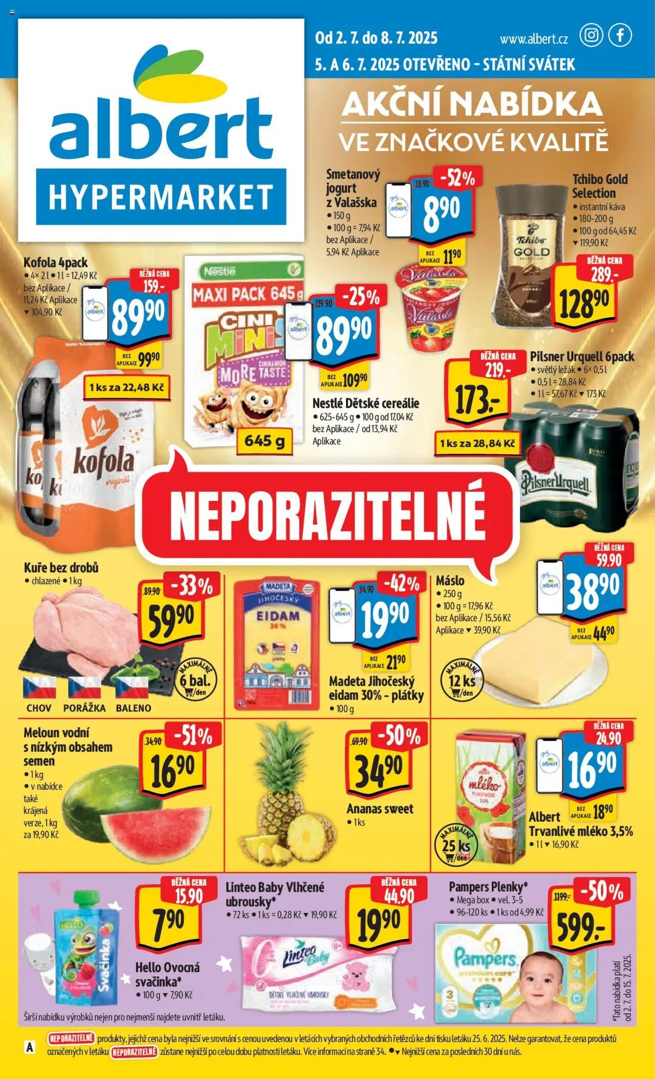  ALBERT leták od 02.07.2025 - Akční leták "Hypermarket"