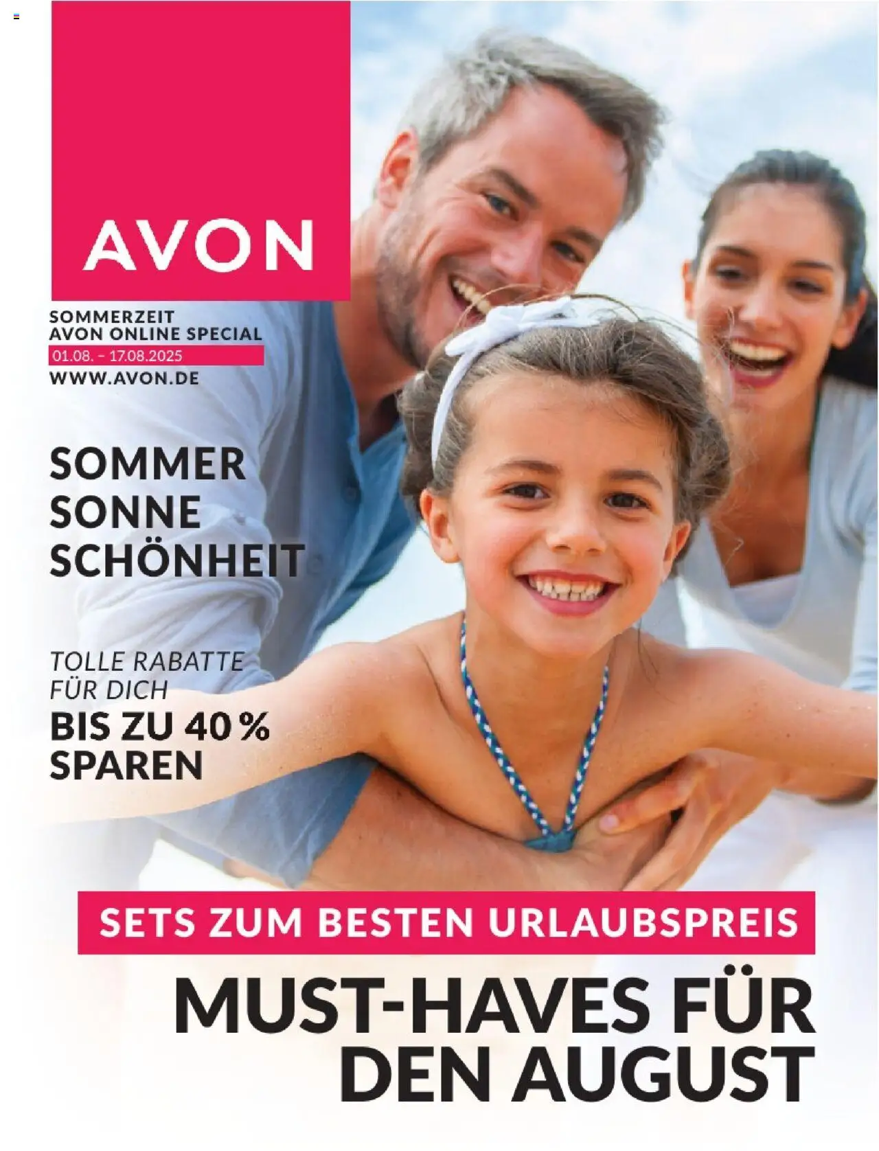 Broschüre AVON Sommer-Sets > Prospekt Online