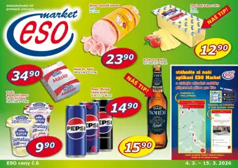 Náhled nabídky: Eso market Eso market leták platný od 04.03.2026