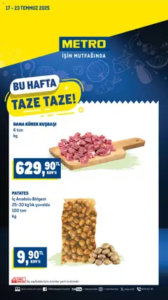 Metro Katalog 17.07.2025 - Broşürünün önizlemesi