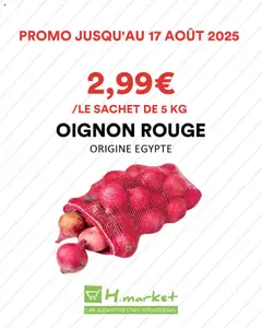 Prévisualisation de Catalogue du magasin Hmarket formulaire valide 14/08/2025