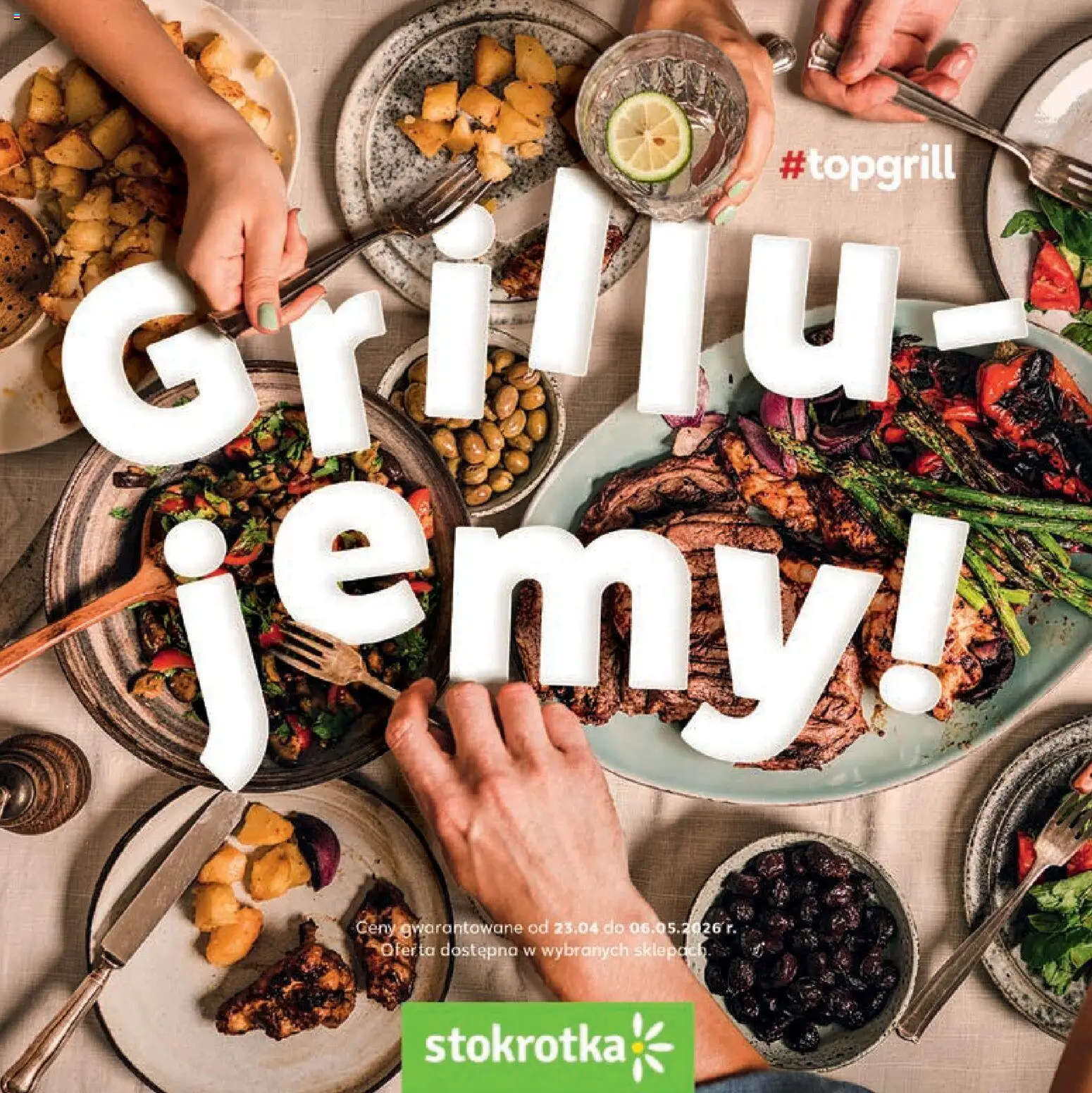 Pogląd gazetki "Stokrotka gazetka - Grill" ze sklepu Stokrotka ważnej od 23.04.2026