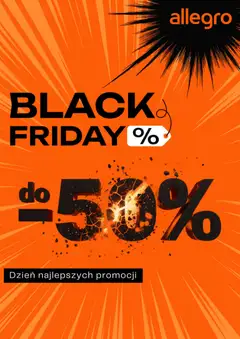 Pogląd gazetki "Black Friday" ze sklepu Allegro ważnej od 28.11.2025