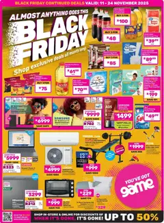 Preview of Game Almost Anything Goes This Black Friday valid 11/11/2025