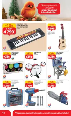 Auchan - Akciós újság Auchan megtekintése, amely érvényes 2025.10.30.-től | Oldal: 48