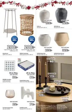 Förhandsgranska reklamblad Aktuella reklamblad JYSK från butik JYSK gäller från 01/12/2025 | Sida: 19