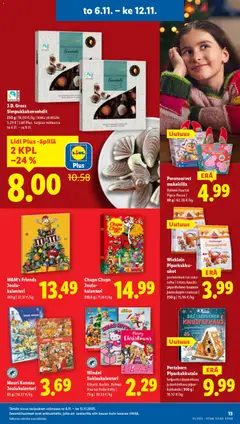 Kaupan Lidl Black Friday esikatselu, voimassa 06/11/2025 | Sivu: 17
