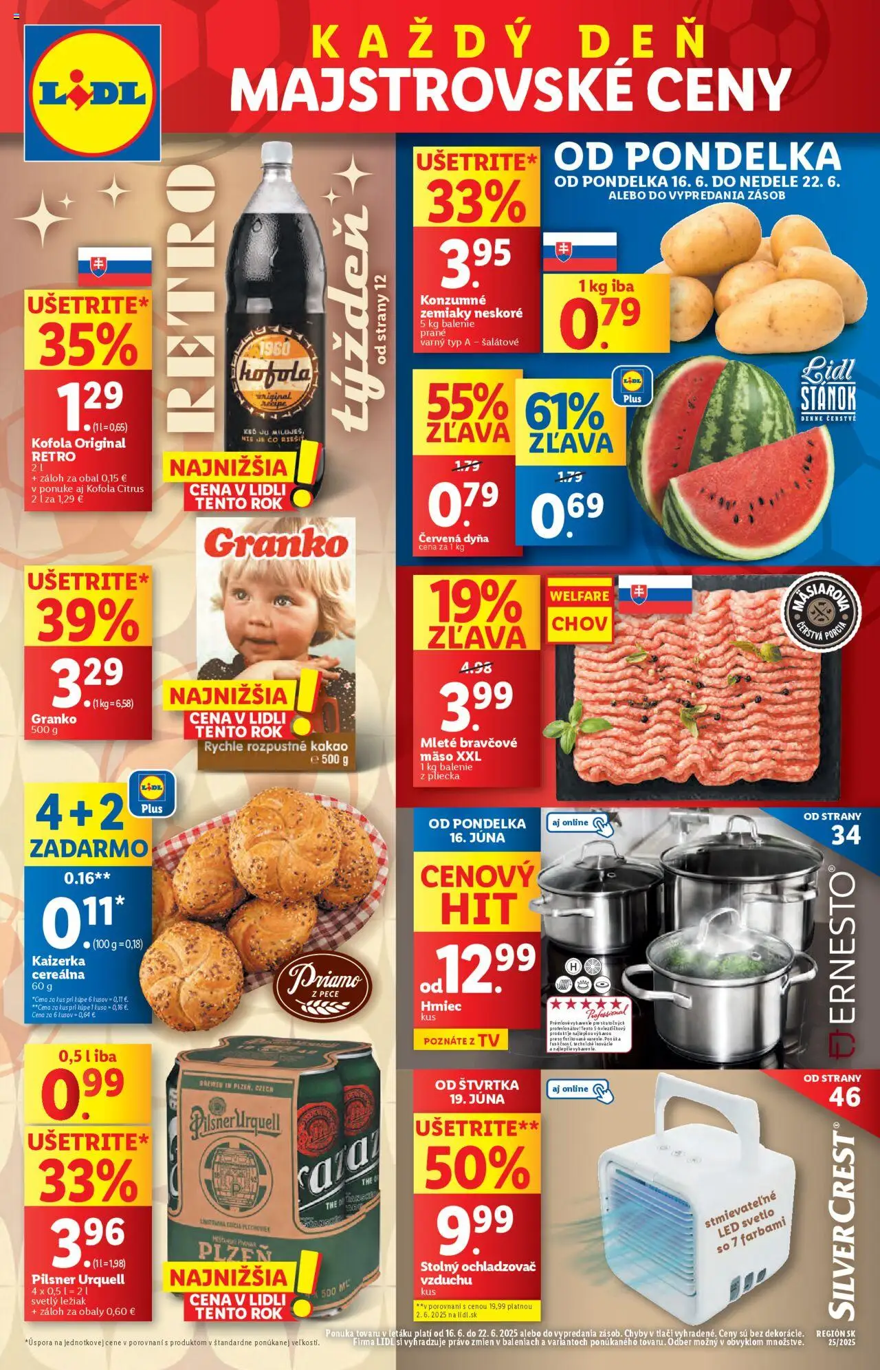 Nový LIDL leták od 16.06.2025 > Akčná ponuka online