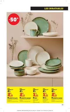 Prévisualisation de Catalogue du magasin bi1 formulaire valide 03/11/2025 | Page: 43