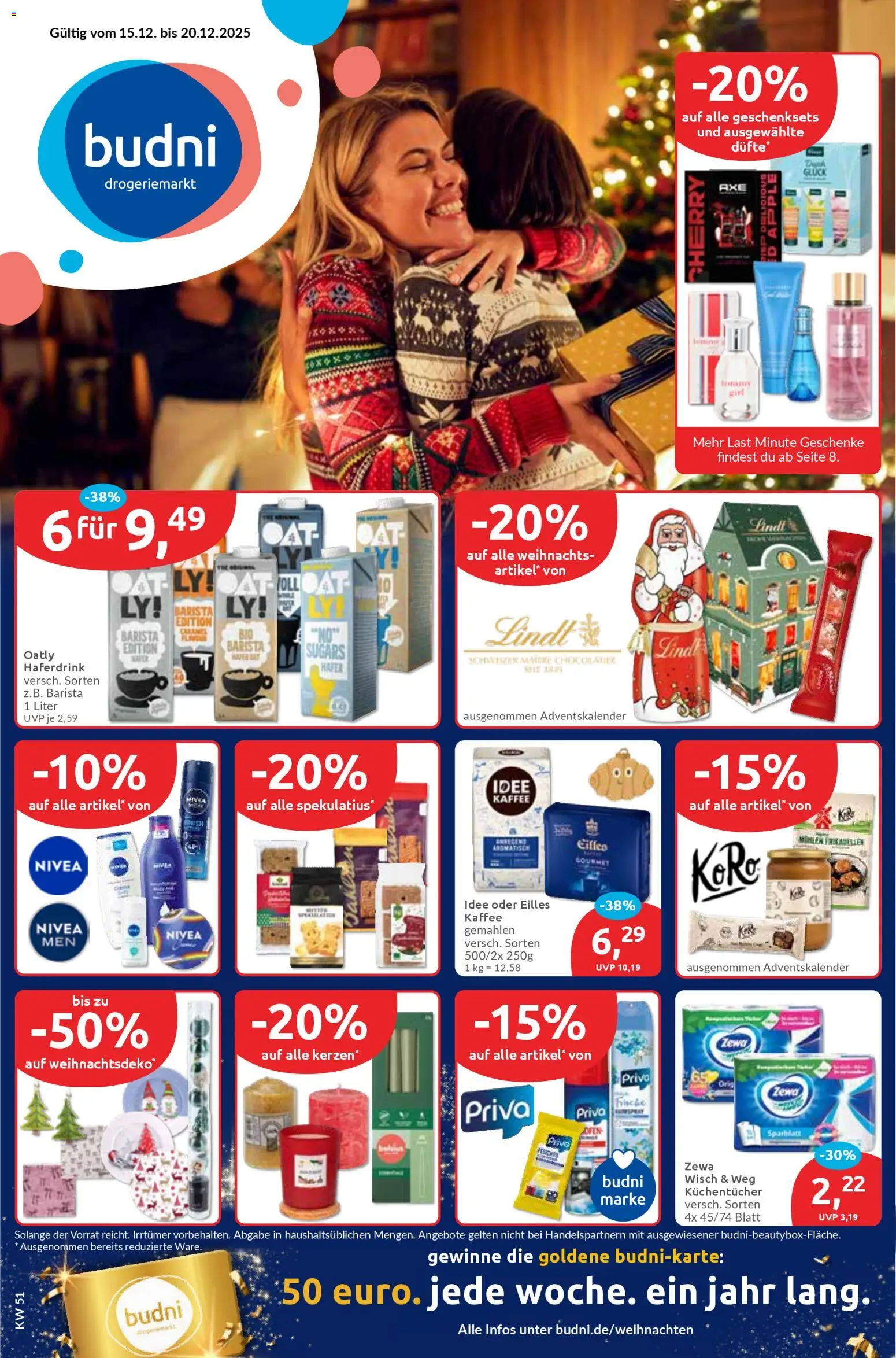 Vorschau von dem Prospekt des Geschäftes Budni, gültig ab dem 15.12.2025