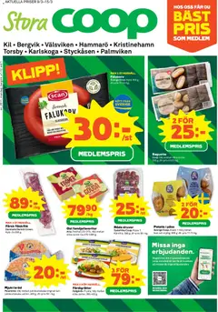 Förhandsgranska reklamblad Stora Coop erbjudanden från butik Stora Coop gäller från 09/03/2026