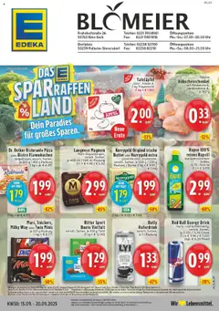 Vorschau von dem Prospekt des Geschäftes Edeka, gültig ab dem 14.09.2025