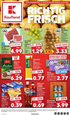 Vorschau von dem Prospekt des Geschäftes Kaufland, gültig ab dem 15.10.2025