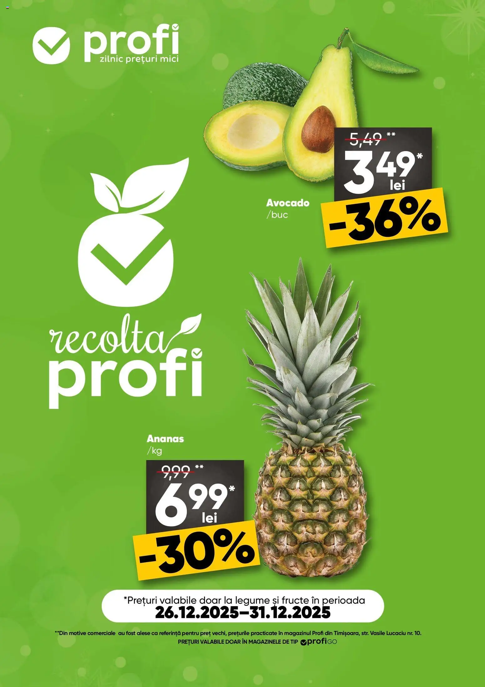 Previzualizarea de cataloage: Profi Revista Fresh Go valabil de la 26.12.2025