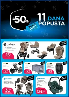 Pregled letka Black Friday trgovine Baby Center vrijedi od 27.11.2025