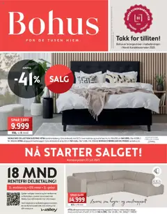 Forhåndsvis Kundeavis fra butikk Bohus gyldig fra 23/07/2025