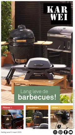 Voorbeeld van Barbecue special van winkel KARWEI geldig vanaf 03-03-2025