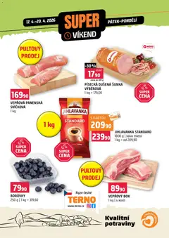 Náhled nabídky: Terno Terno leták - Super víkend platný od 17.04.2026