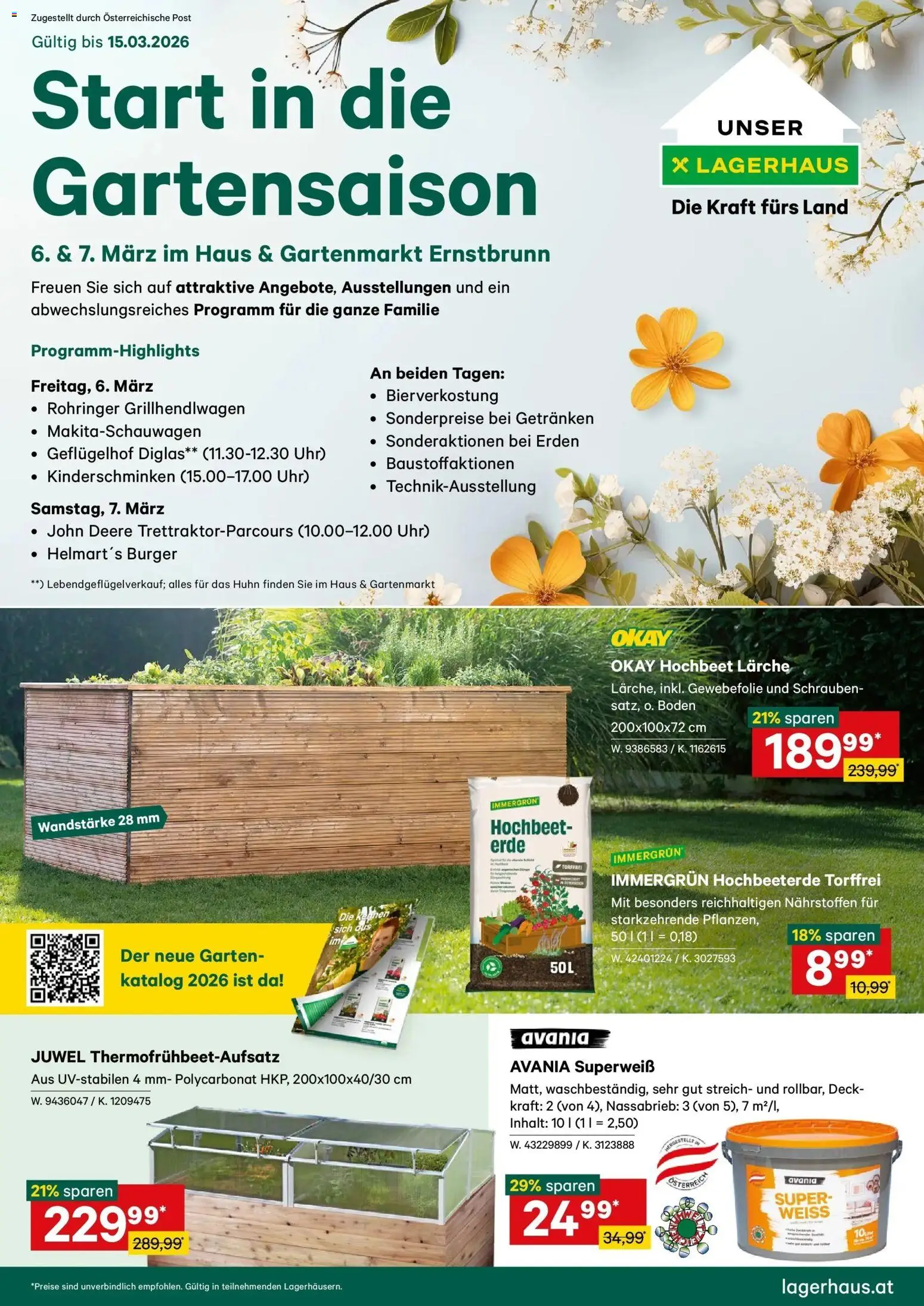 Vorschau der Angebote: Lagerhaus Lagerhaus Wochen Angebote gültig ab 01.03.2026