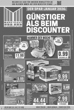 Vorschau von dem Prospekt des Geschäftes Marktkauf, gültig ab dem 12.01.2026