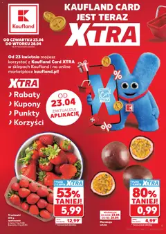 Pogląd gazetki "Kaufland gazetka" ze sklepu Kaufland ważnej od 23.04.2026